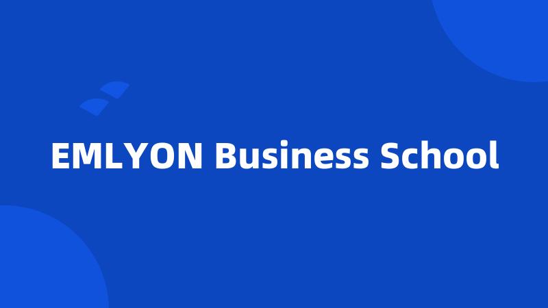 EMLYON Business School