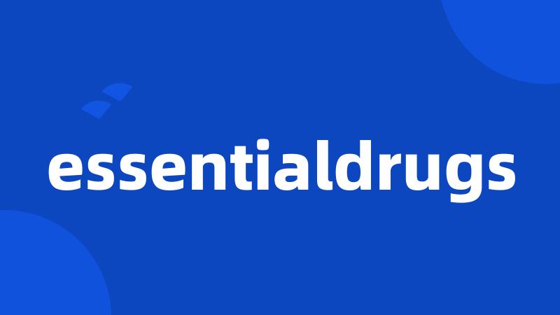 essentialdrugs