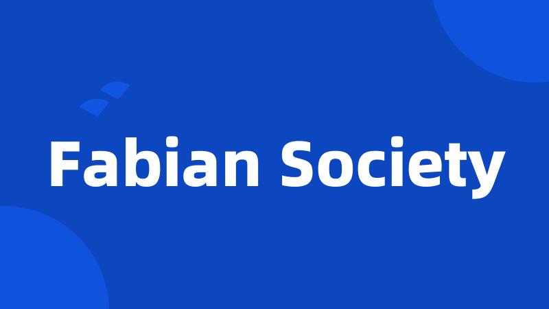 Fabian Society