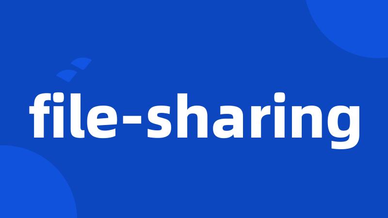 file-sharing