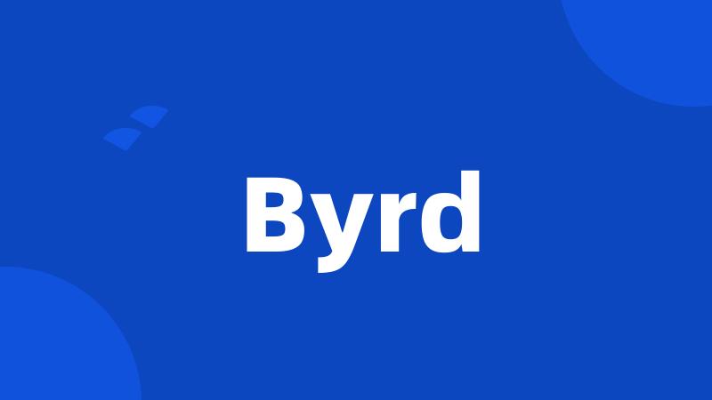 Byrd