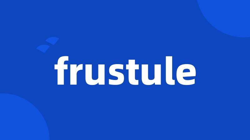 frustule