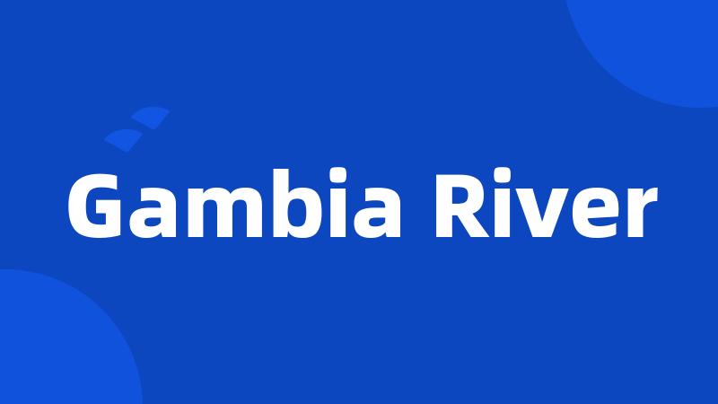 Gambia River