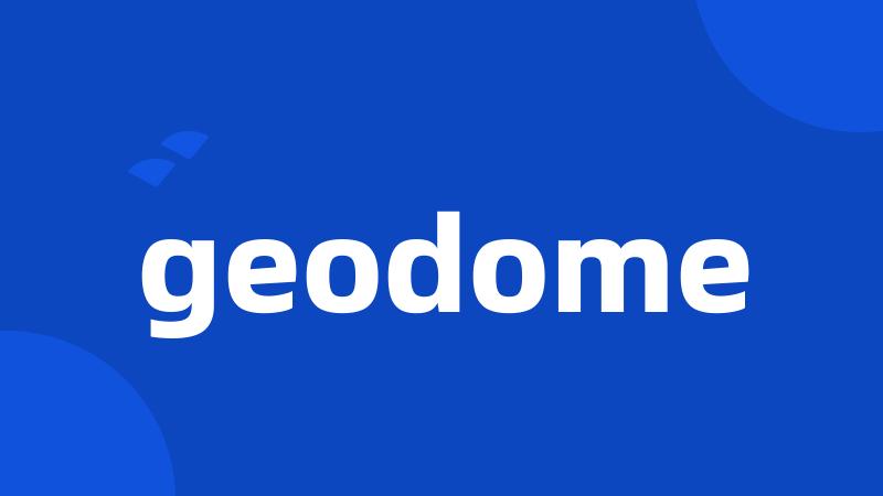 geodome