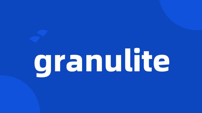 granulite