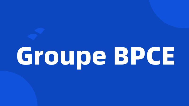 Groupe BPCE