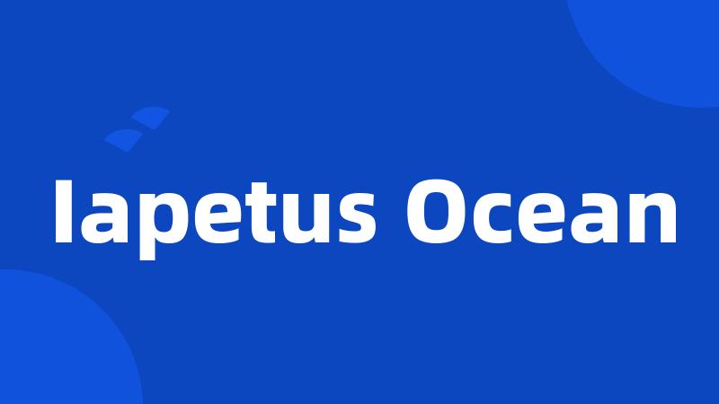 Iapetus Ocean