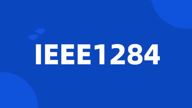 IEEE1284