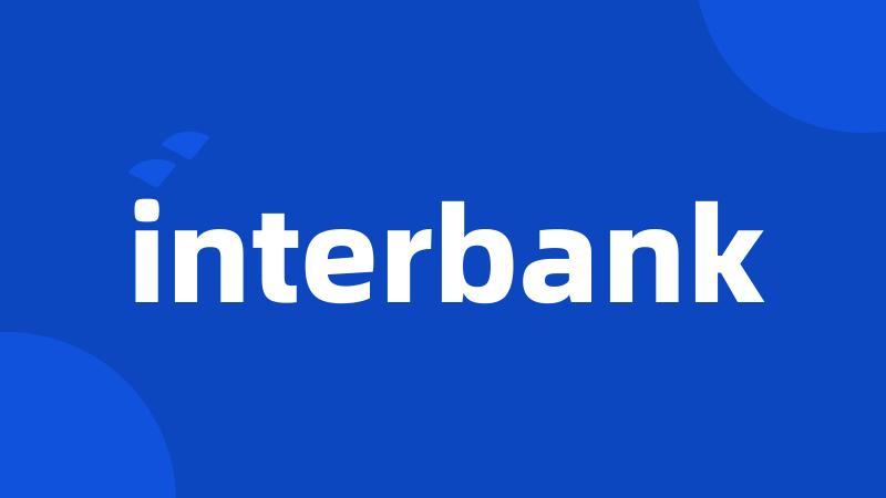 interbank