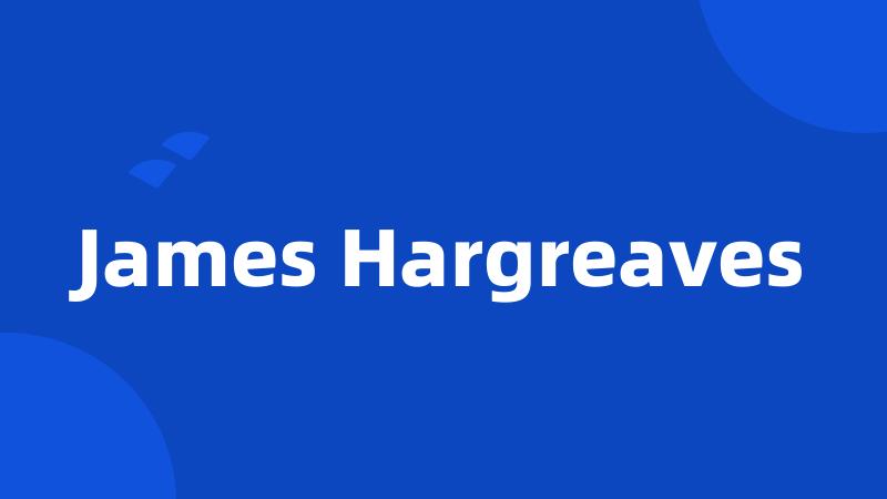 James Hargreaves