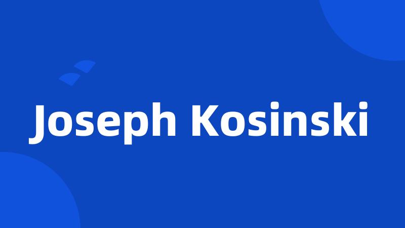 Joseph Kosinski