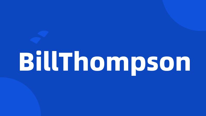 BillThompson