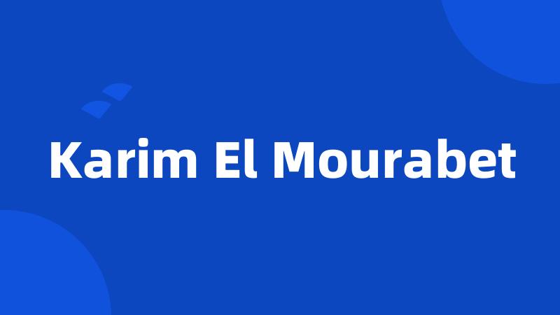 Karim El Mourabet