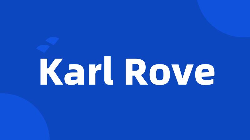 Karl Rove