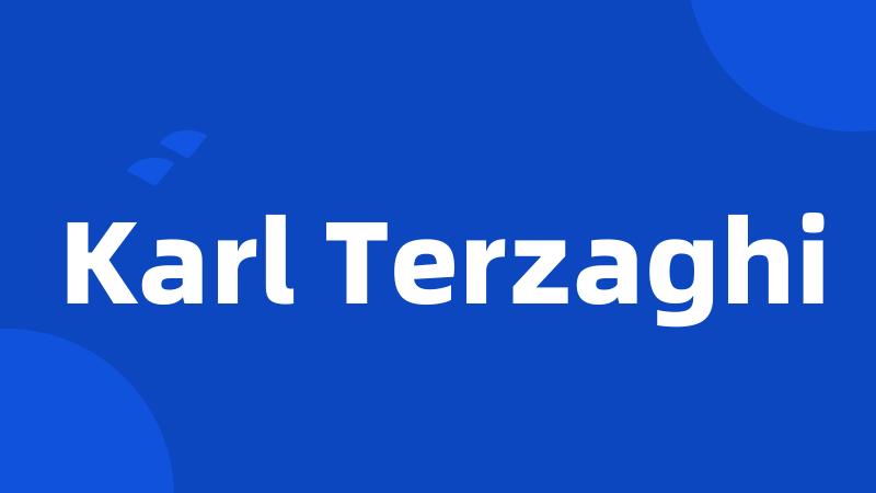 Karl Terzaghi