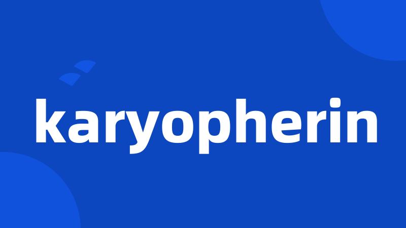 karyopherin