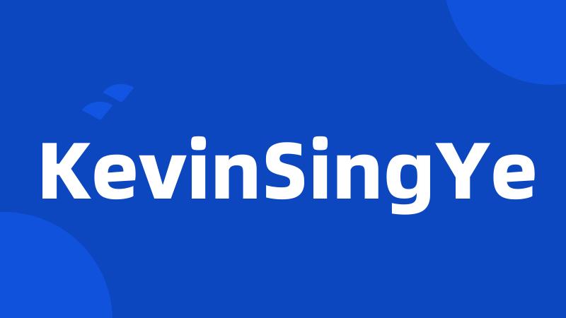 KevinSingYe