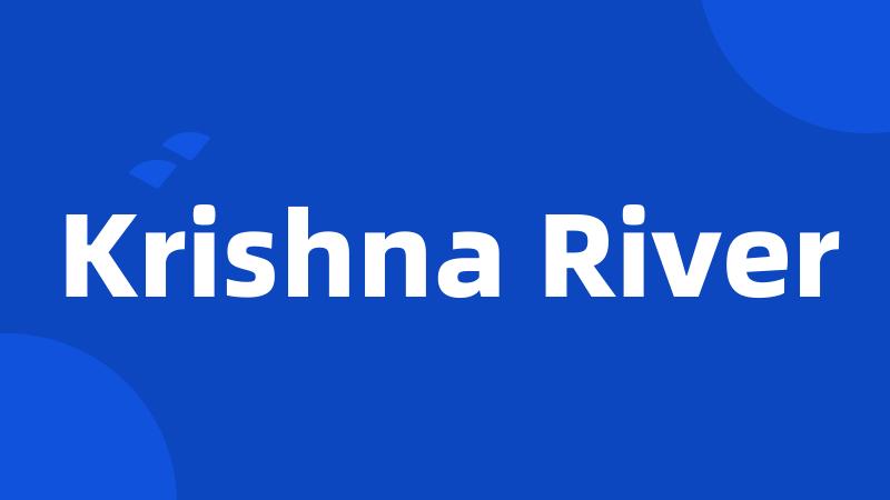 Krishna River