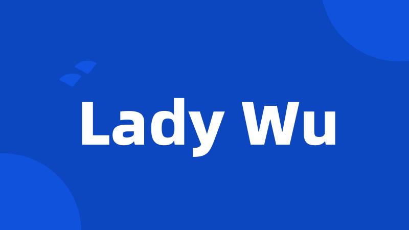 Lady Wu