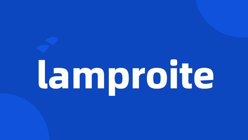 lamproite