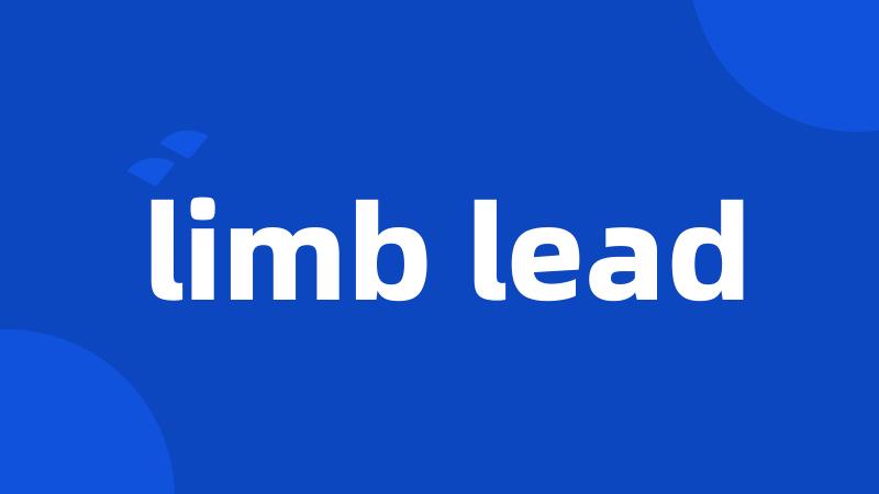 limb lead