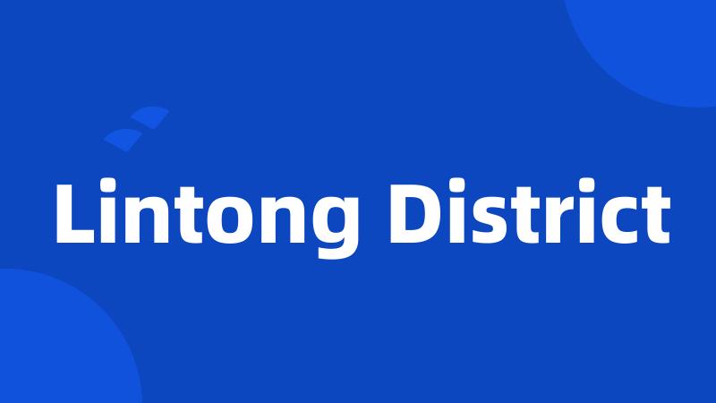 Lintong District