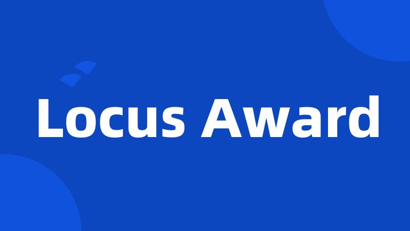 Locus Award