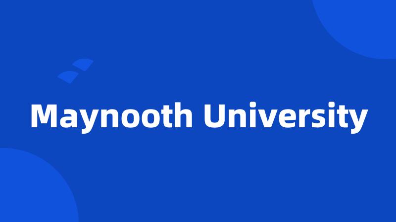 Maynooth University