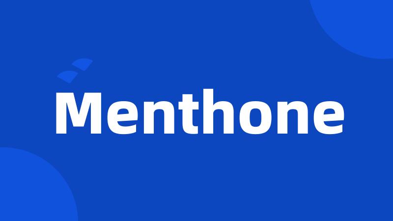 Menthone