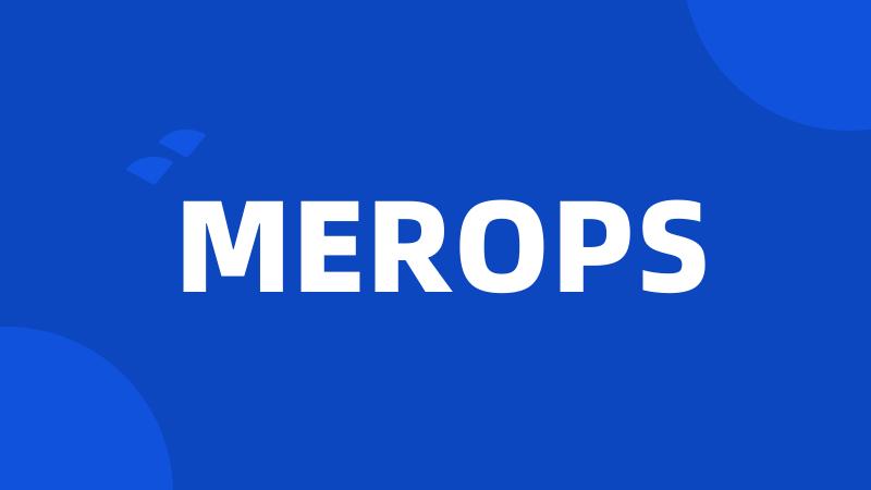 MEROPS