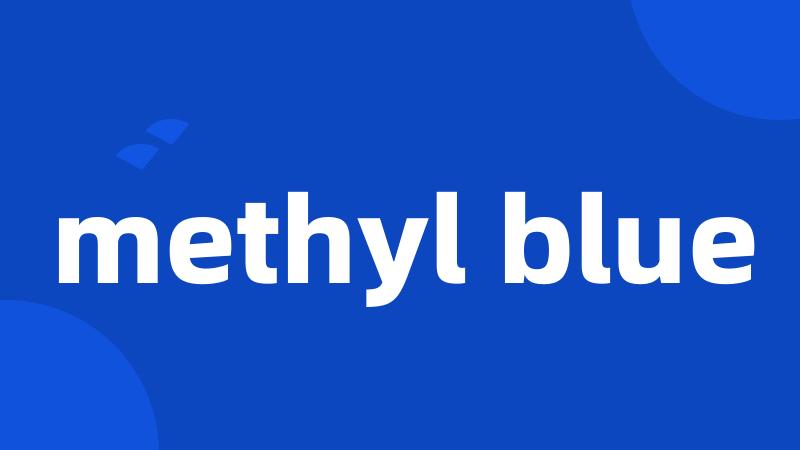 methyl blue