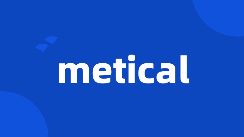 metical