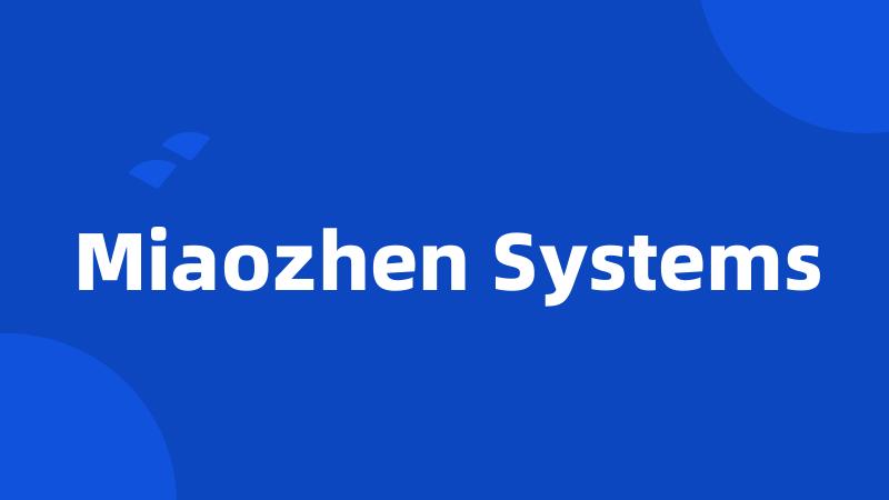 Miaozhen Systems