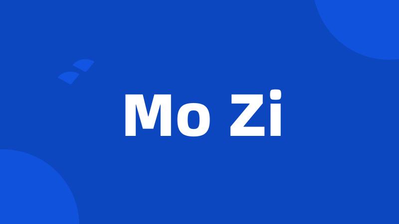 Mo Zi