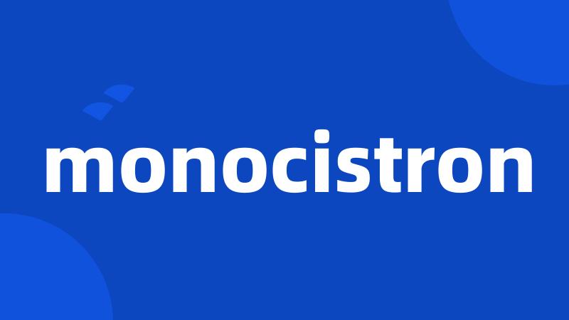 monocistron