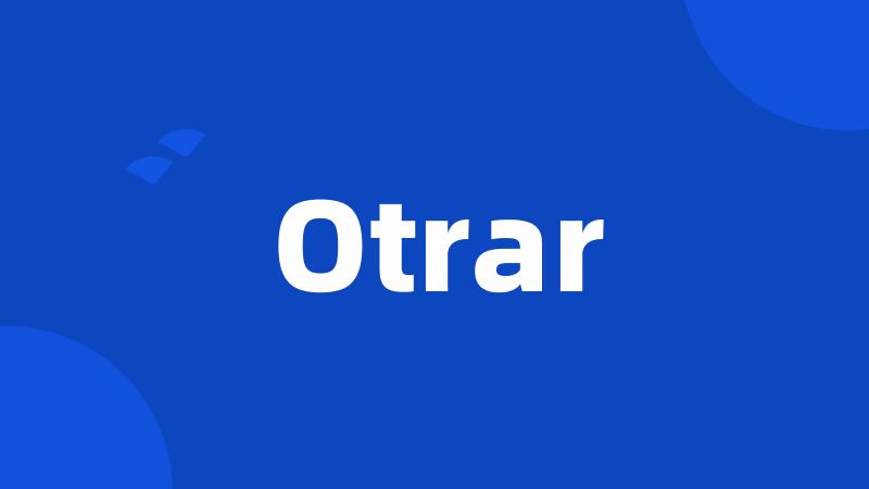 Otrar