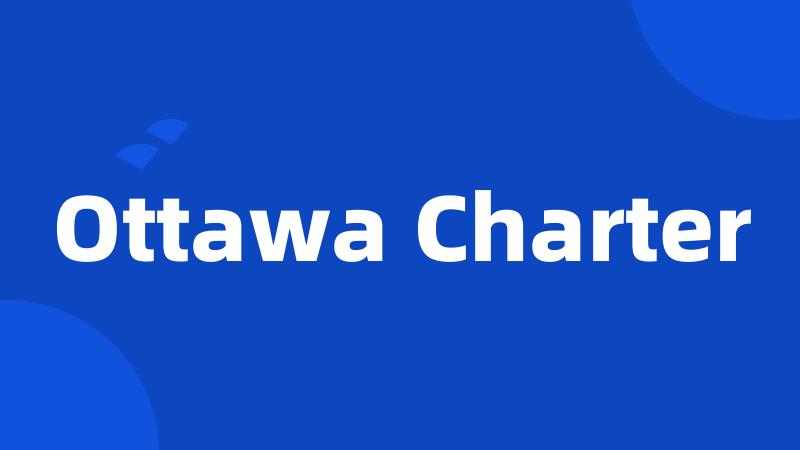 Ottawa Charter