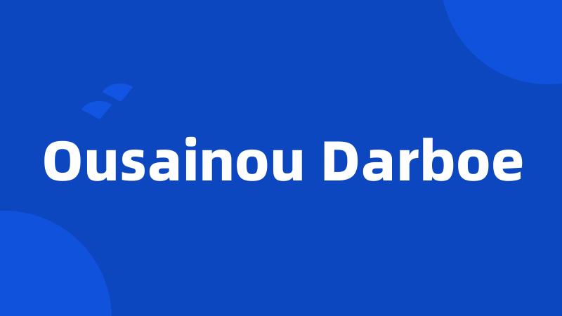 Ousainou Darboe