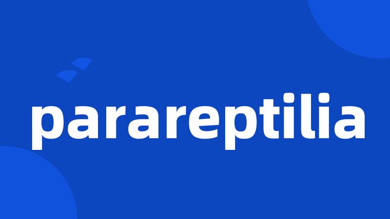 parareptilia