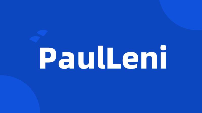 PaulLeni