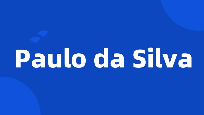 Paulo da Silva