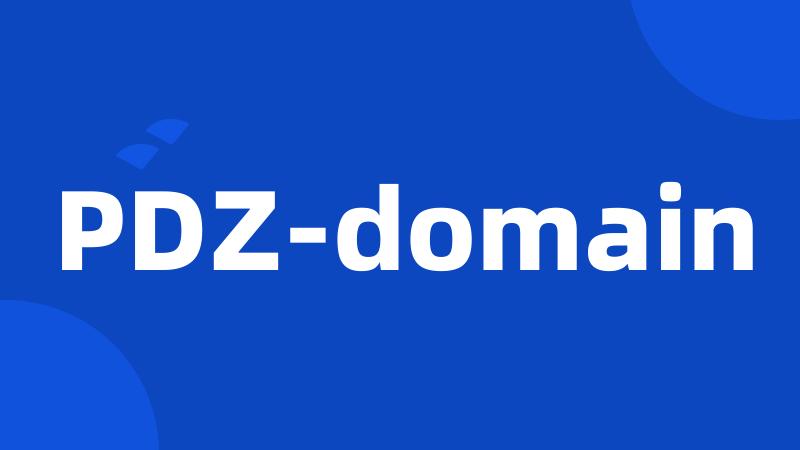 PDZ-domain