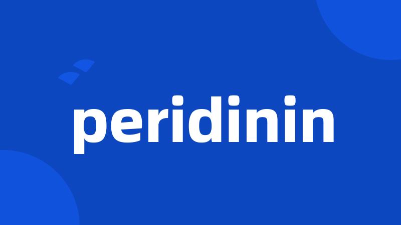 peridinin