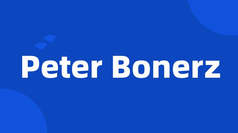 Peter Bonerz