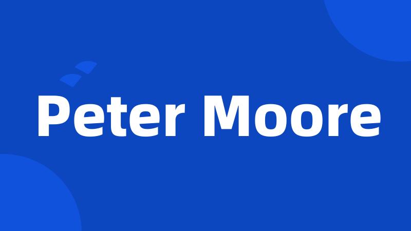 Peter Moore