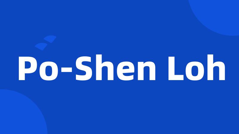 Po-Shen Loh