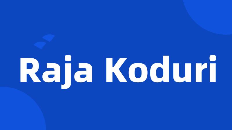 Raja Koduri