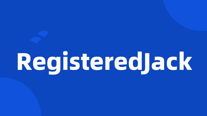 RegisteredJack