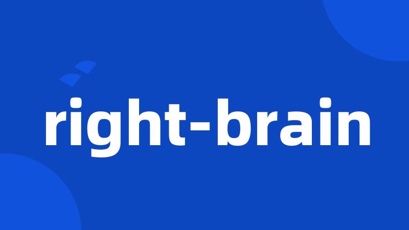 right-brain