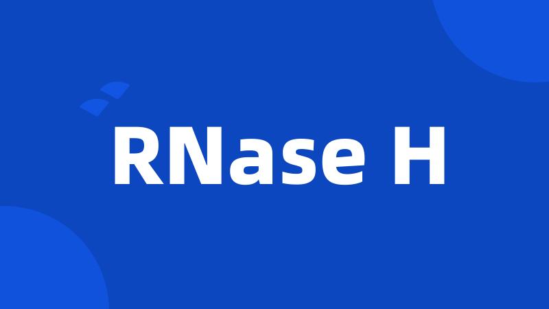 RNase H